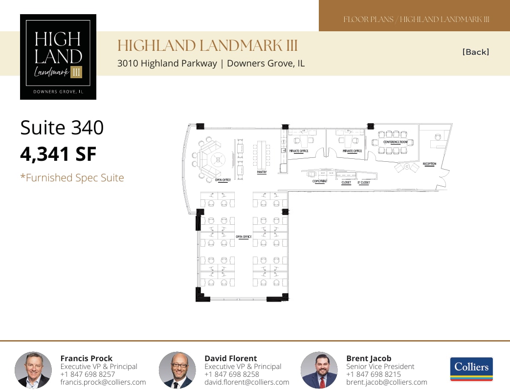 3010 Highland Pky, Downers Grove, IL for lease Floor Plan- Image 1 of 1
