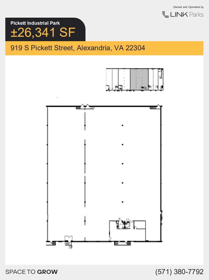 901-929 S Pickett St, Alexandria, VA for lease Floor Plan- Image 1 of 1
