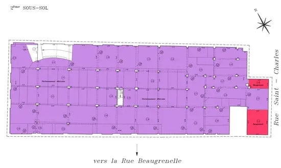 Office in Paris for sale - Floor Plan - Image 2 of 3