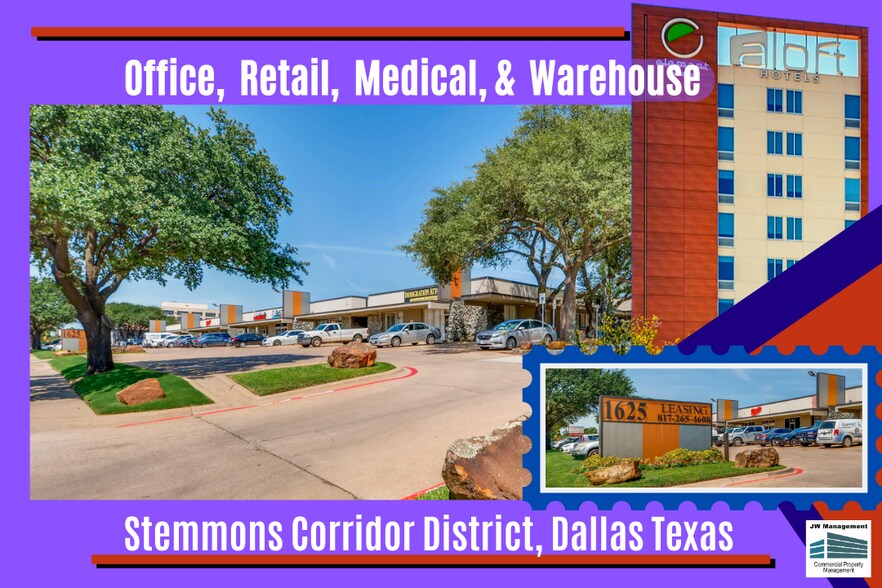 1625 W Mockingbird Ln, Dallas, TX 75235 Office Retail & Flex Spaces Renovated 2021