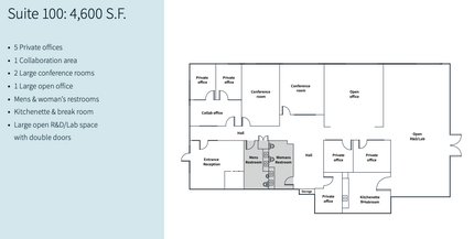 3925-3945 Bohannon Dr, Menlo Park, CA for lease Floor Plan- Image 1 of 2