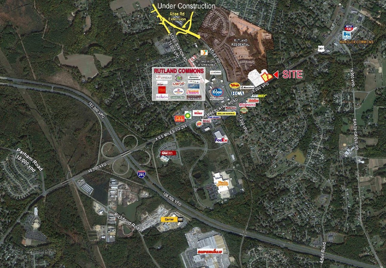 Chamberlayne Rd, Mechanicsville, VA, 23116 Retail Space For Lease