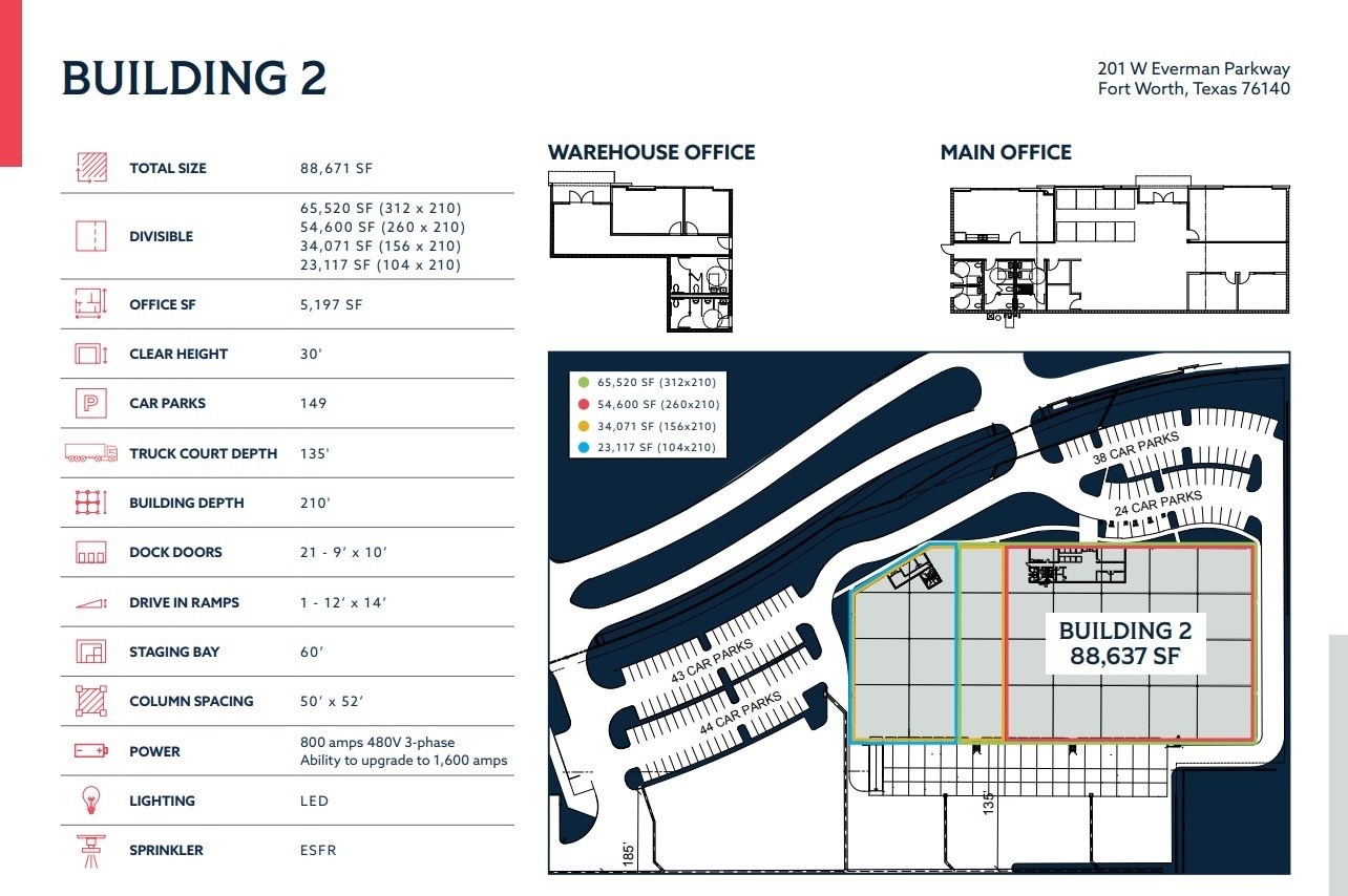 W Everman Pky, Fort Worth, TX for lease Floor Plan- Image 1 of 1