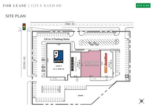 1213-1221 E Rand Rd, Arlington Heights, IL for sale Floor Plan- Image 1 of 2