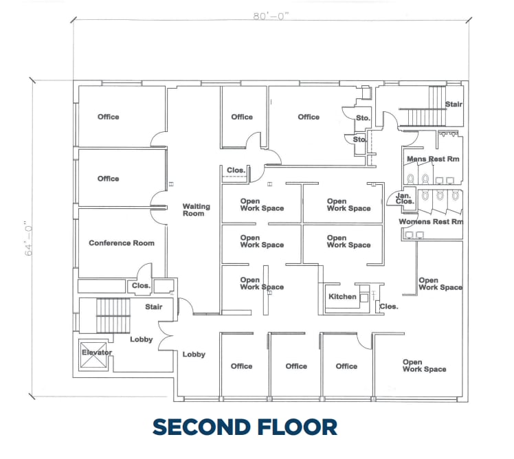 2930 Euclid Ave, Cleveland, OH for lease Floor Plan- Image 1 of 1