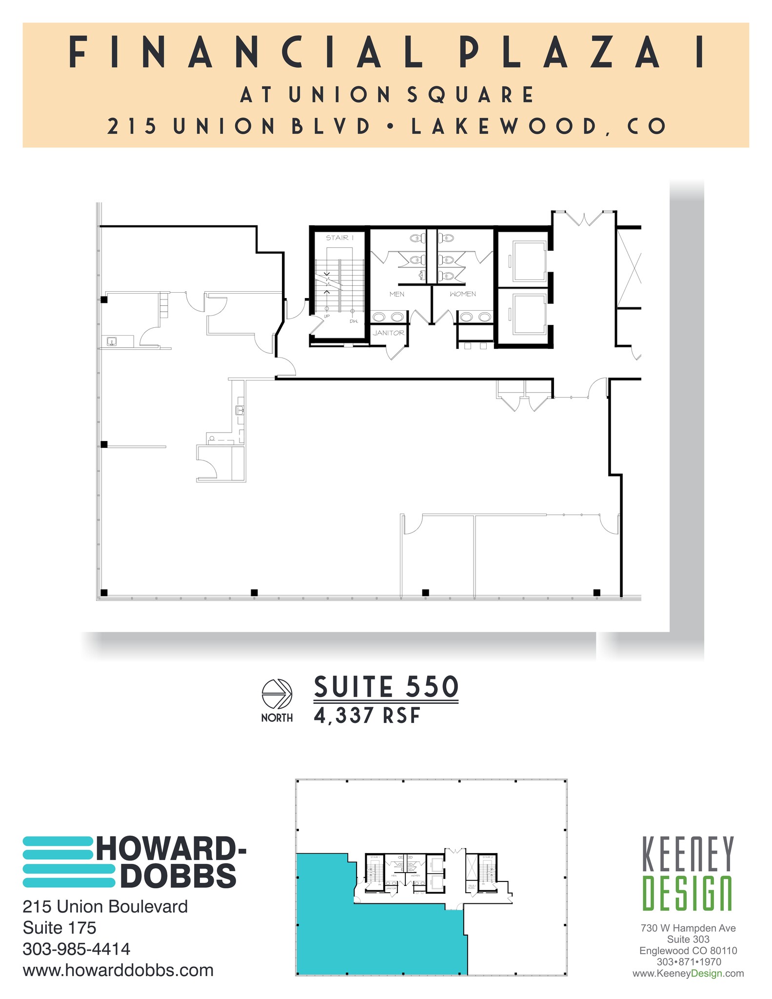 225 Union Blvd, Lakewood, CO for lease Site Plan- Image 1 of 1