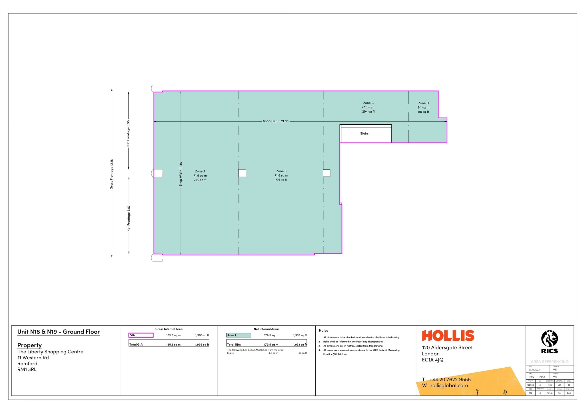 Liberty Shopping Centre, Romford for lease Site Plan- Image 1 of 5