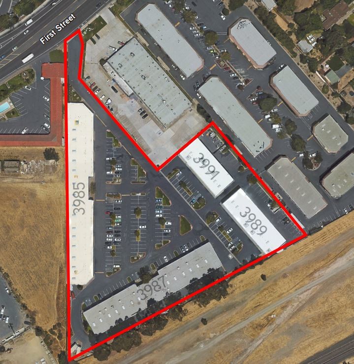 3985-3991 1st St, Livermore, CA for lease Site Plan- Image 1 of 2