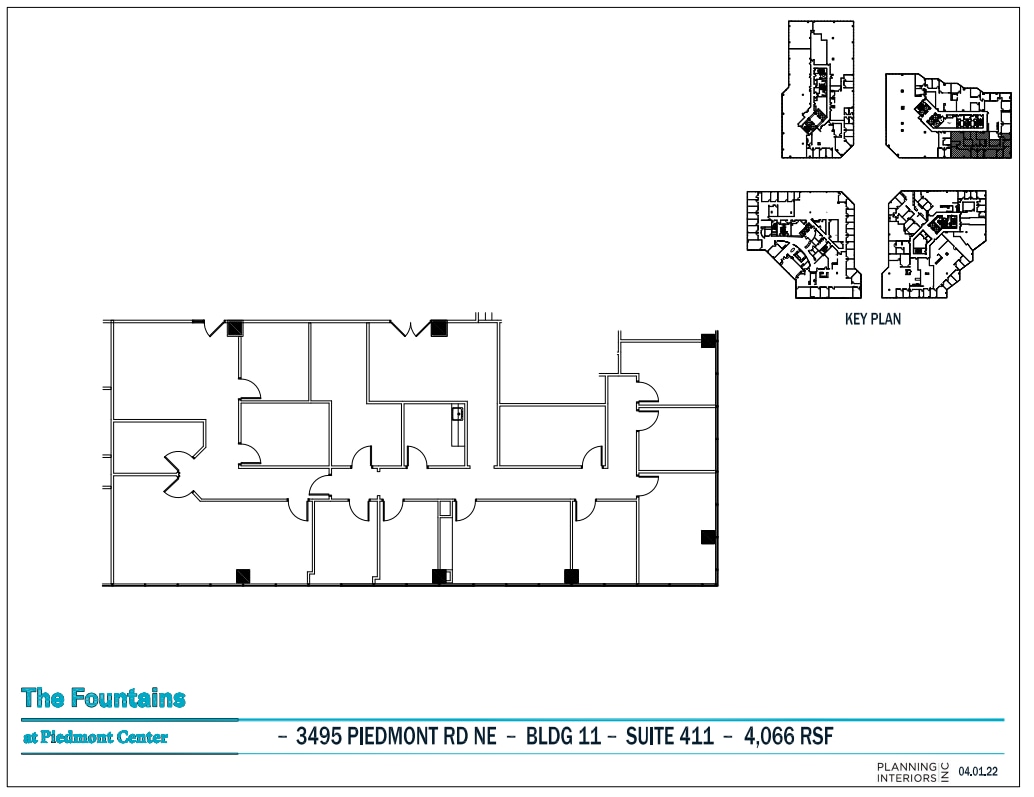 3495 Piedmont Rd NE, Atlanta, GA for lease Floor Plan- Image 1 of 1