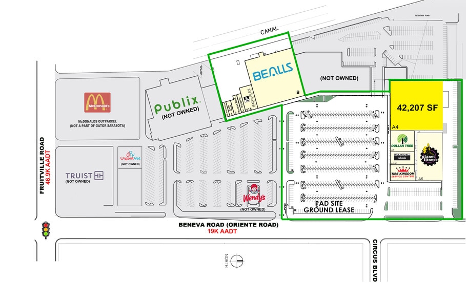 501 N Beneva Rd, Sarasota, FL for lease - Building Photo - Image 2 of 8