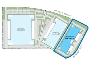 Metro Air Pky, Sacramento, CA for lease Site Plan- Image 2 of 2