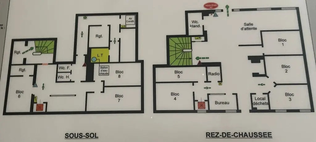 13 Rue Du Faubourg Saint-Martin, Paris, PAR 75010 - Unit Lot RDC-SS - - Floor Plan - Image 1 of 7
