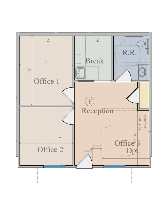 17150 N Eldridge Pkwy, Tomball, TX 77377 - Unit F - - Floor Plan - Image 1 of 9