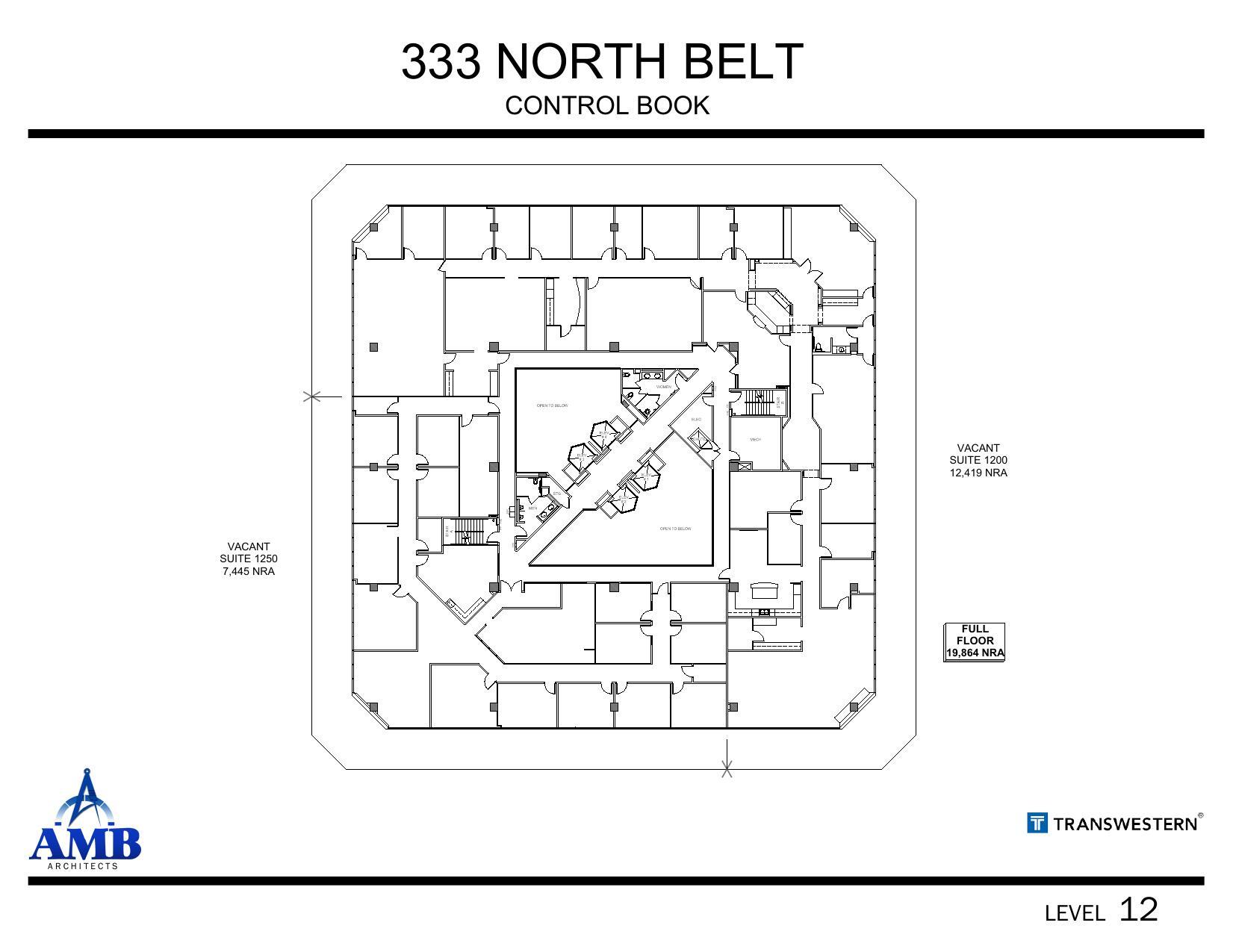 333 N Sam Houston Pky E, Houston, TX for lease Floor Plan- Image 1 of 1