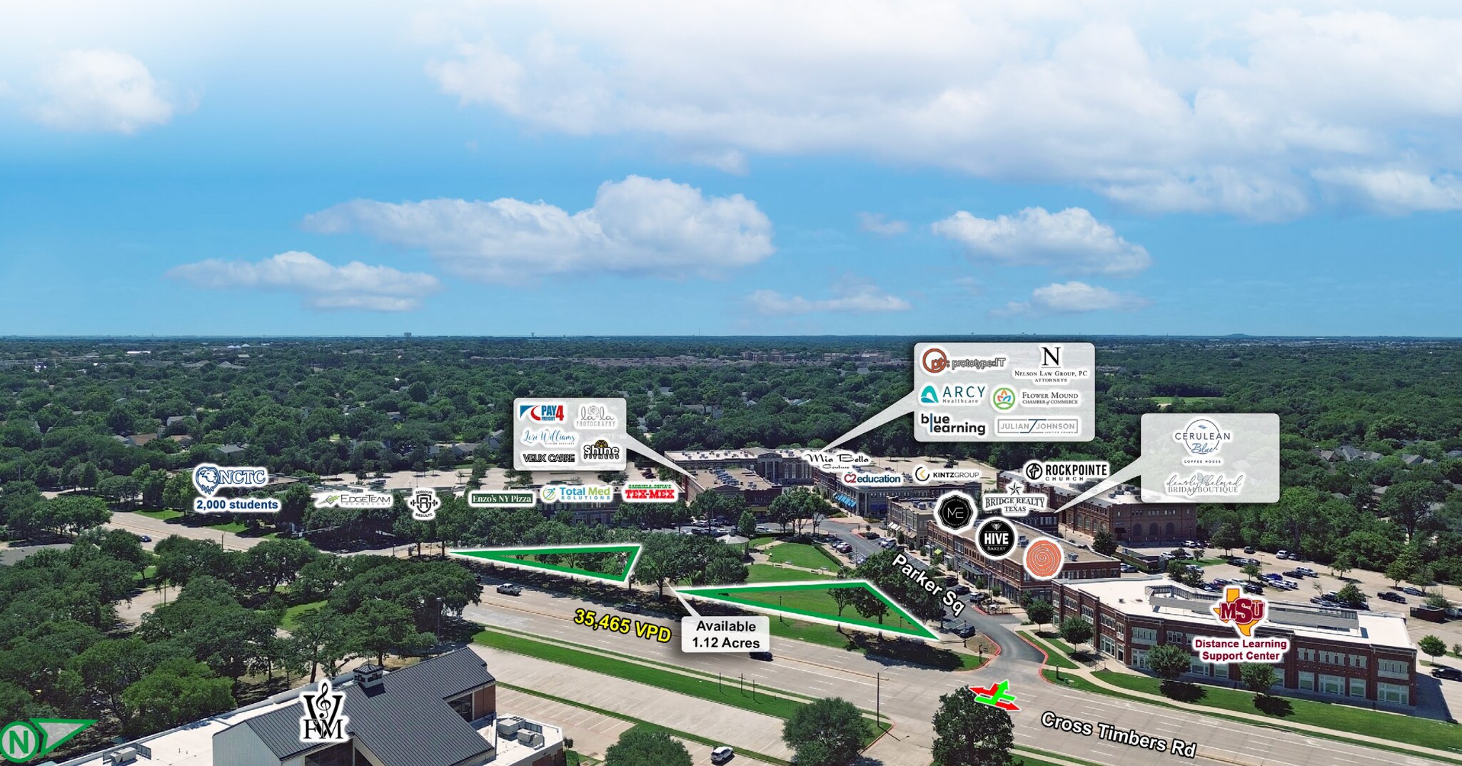 NEC Parker Square and Cross Timbers Road, Flower Mound, TX for sale Building Photo- Image 1 of 8