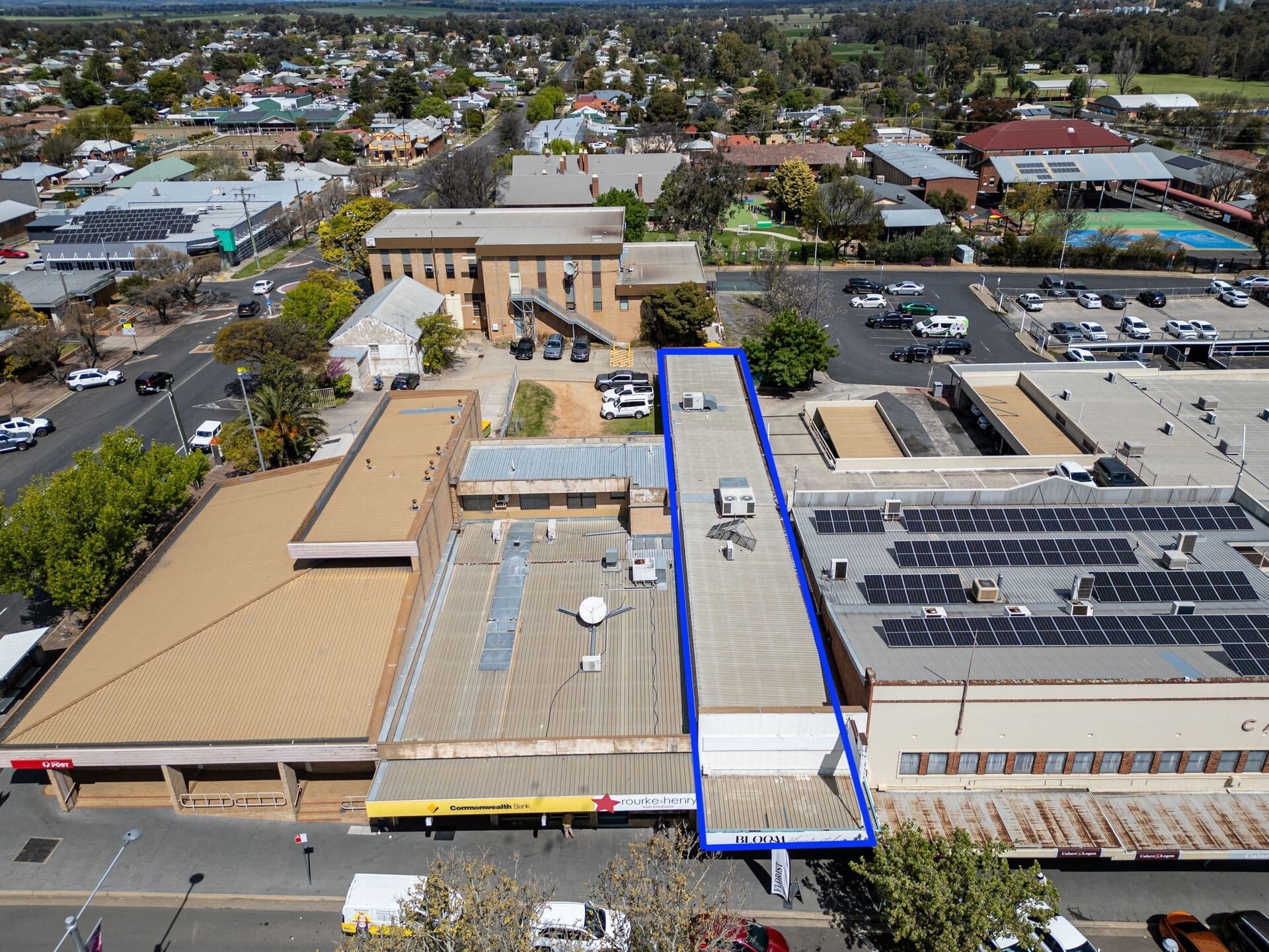 111 Kendal St, Cowra for lease Aerial- Image 1 of 4