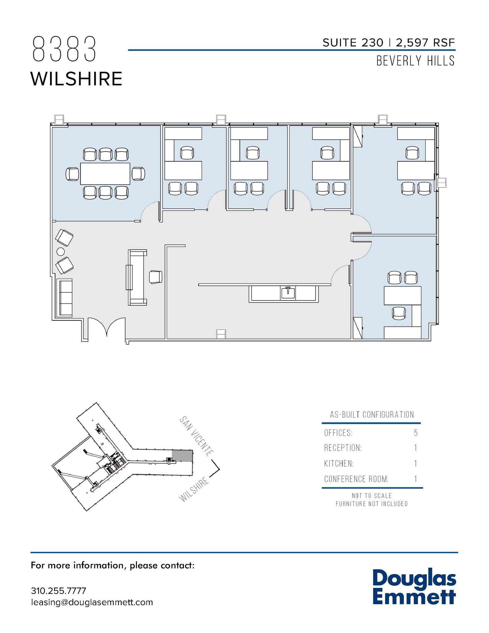 8383 Wilshire Blvd, Beverly Hills, CA for lease Floor Plan- Image 1 of 1