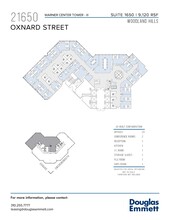 21650 Oxnard St, Woodland Hills, CA for lease Floor Plan- Image 1 of 1