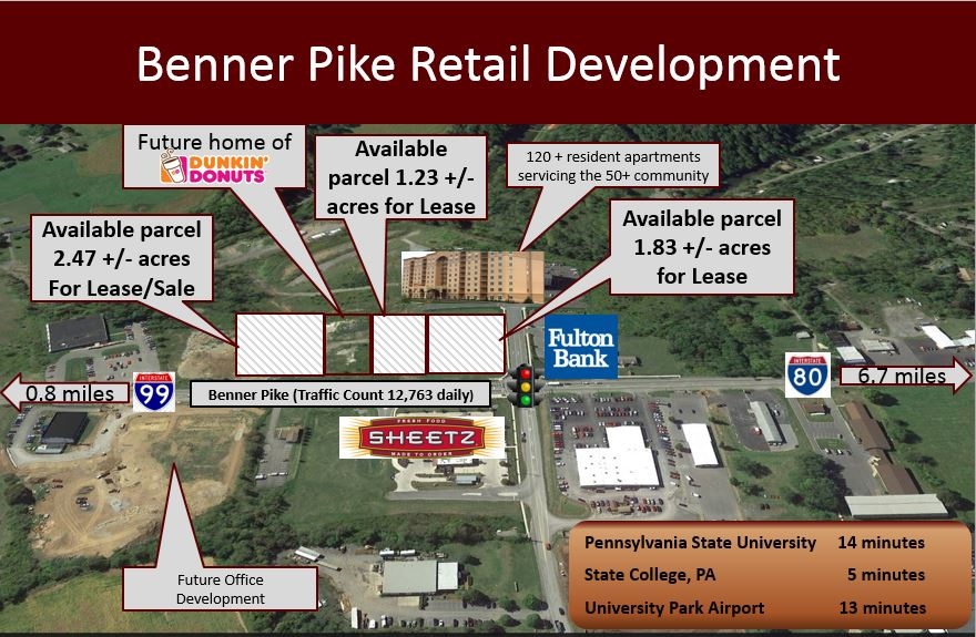 Benner Pike, Bellefonte, PA for sale - Building Photo - Image 1 of 1