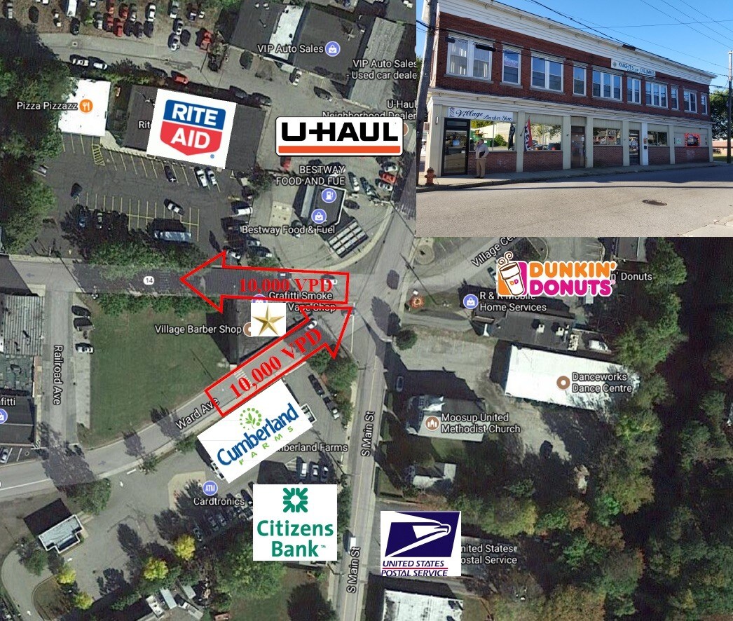 1-7 Prospect St, Moosup, CT for sale Aerial- Image 1 of 1