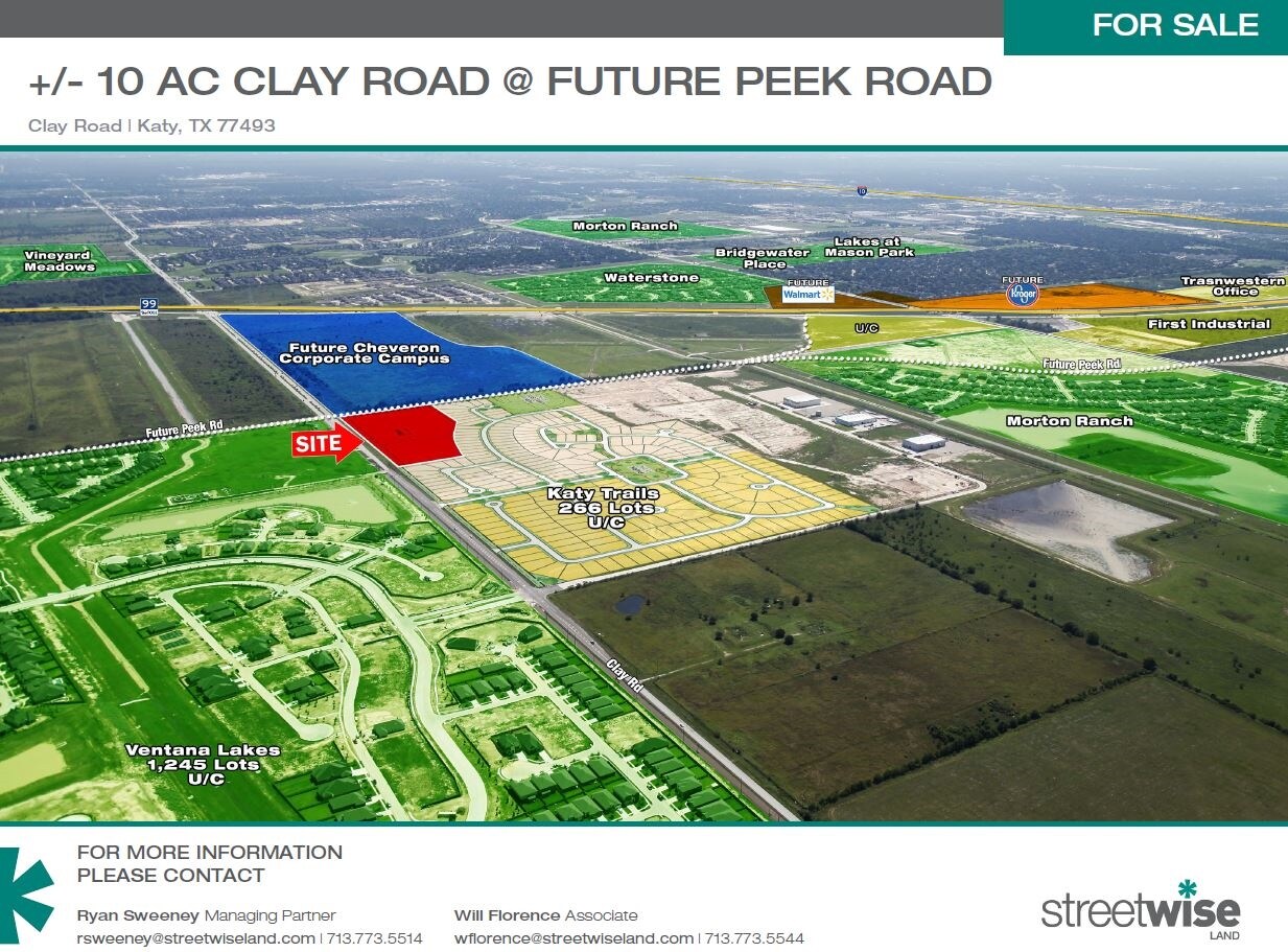 Clay Rd And Peek Rd, Katy, TX for sale Building Photo- Image 1 of 1