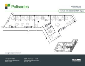 5901 Peachtree Dunwoody Rd NE, Atlanta, GA for lease Site Plan- Image 1 of 2