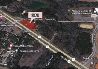 3200 E Main St, Dothan, AL - aerial  map view