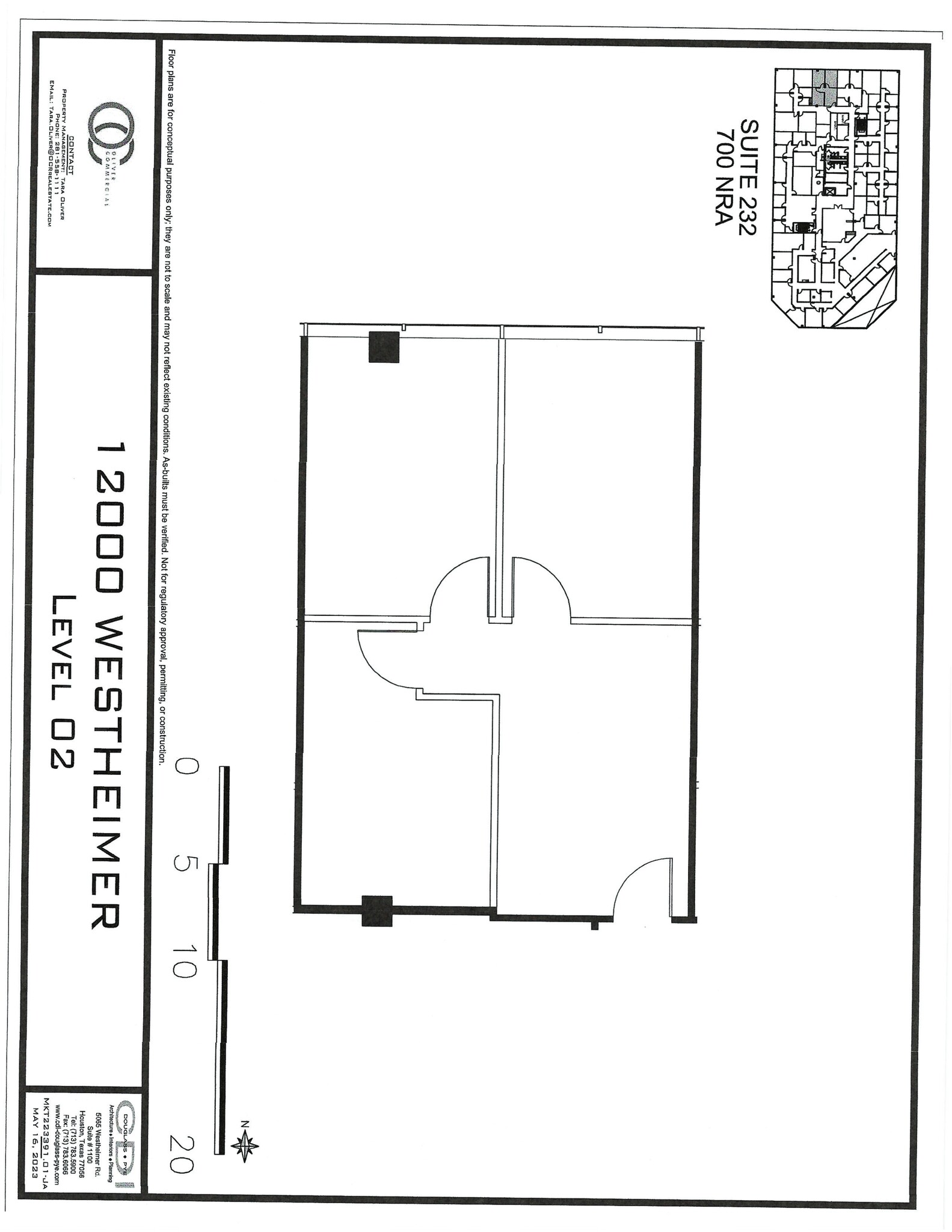 12000 Westheimer Rd, Houston, TX for lease Site Plan- Image 1 of 1