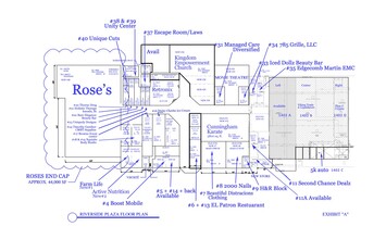 1402 Western Blvd, Tarboro, NC for lease Floor Plan- Image 2 of 5