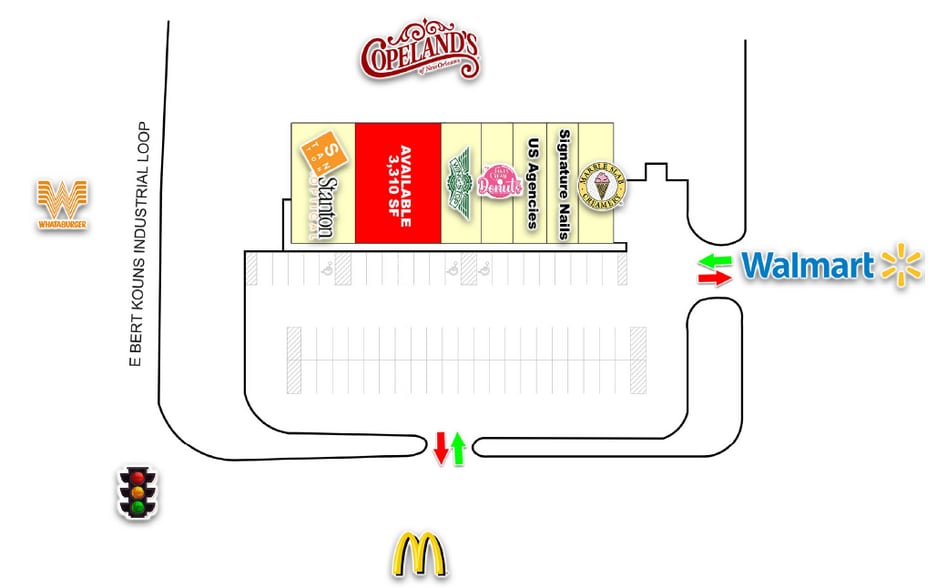 1655 E Bert Kouns Industrial Loo Expy, Shreveport, LA for lease - Site Plan - Image 3 of 4