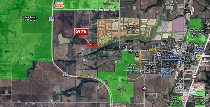 7410 Rawhide Rd, Celina, TX - AERIAL  map view - Image1