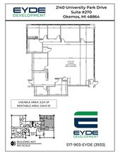 2140 University Park Dr, Okemos, MI for lease Site Plan- Image 1 of 1