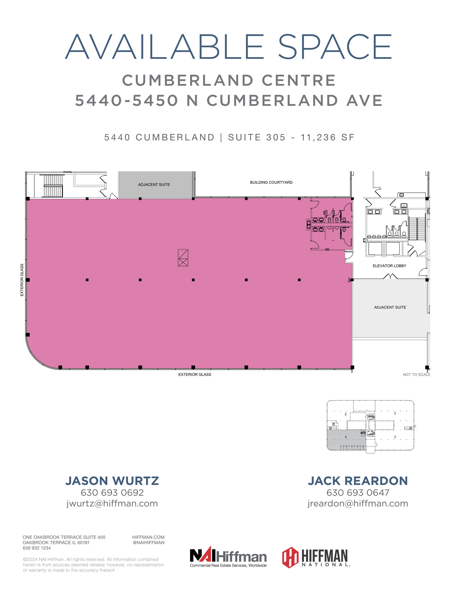 5440 N Cumberland Ave, Chicago, IL for lease Floor Plan- Image 1 of 1