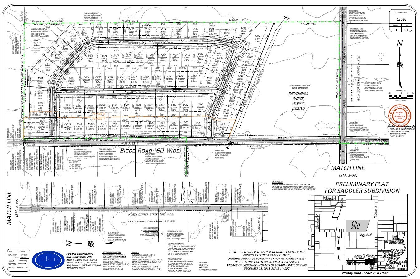 801 N Center St, Lagrange, OH 44050 Center St & Biggs Road