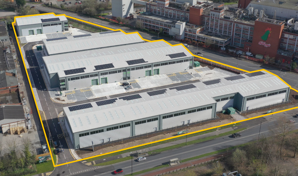 103 Barton Dock Rd, Manchester for lease - Aerial - Image 2 of 5