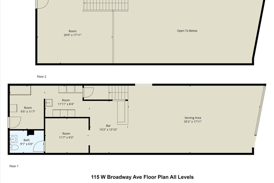 113-115 W Broadway Ave, Excelsior Springs, MO for sale - Primary Photo - Image 1 of 1