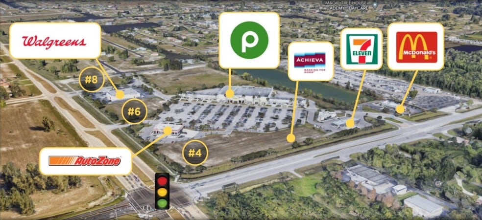 701 Burnt Store Rd S, Cape Coral, FL for sale - Aerial - Image 1 of 1