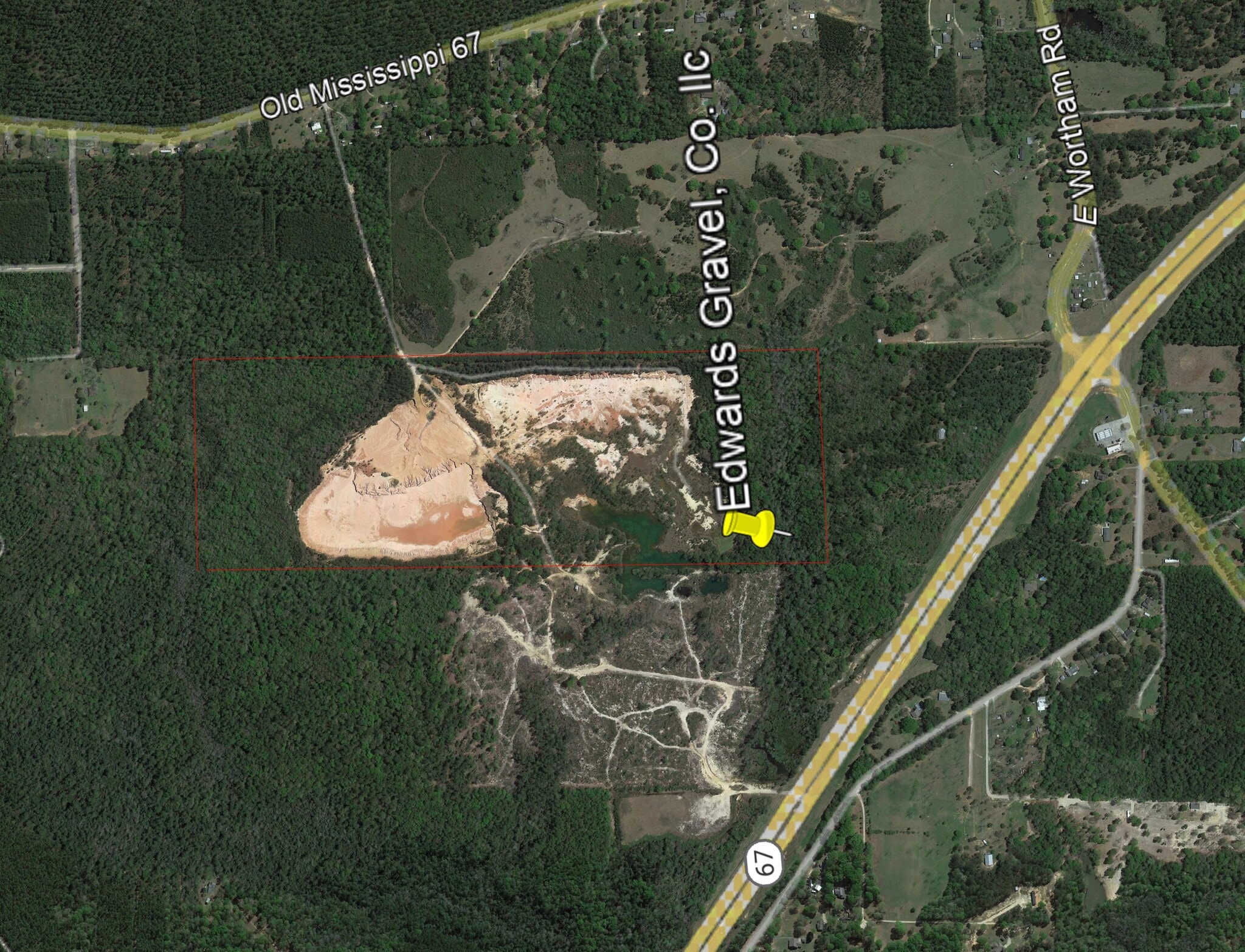 SUCCESS ROAD, Saucier, MS 39574 EDWARDS GRAVEL CO, LLC