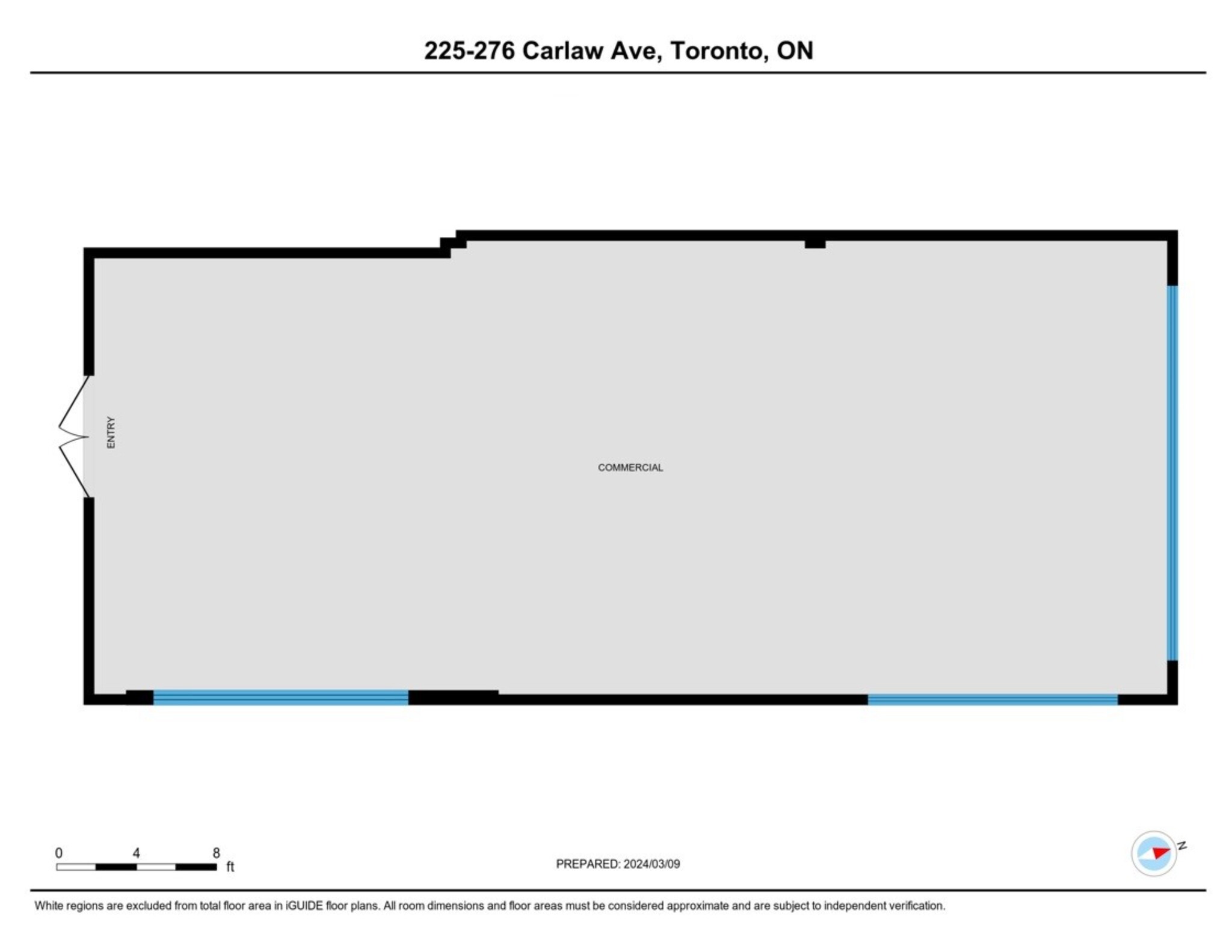 276 Carlaw Av, Toronto, ON for lease Site Plan- Image 1 of 15