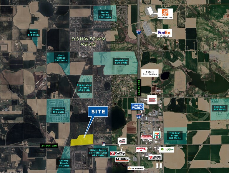 NWC Highway 66 & County Rd 7, Mead, CO for sale - Other - Image 2 of 2