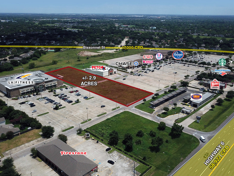 Highway 6 & Bissonnet St, Houston, TX for sale - Other - Image 1 of 1