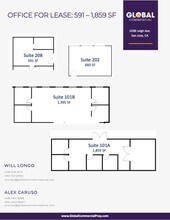 1038 Leigh Ave, San Jose, CA for lease Floor Plan- Image 2 of 2
