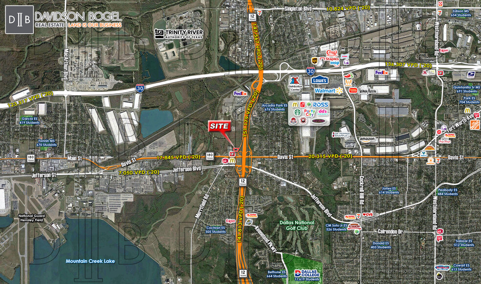Loop 12 & Davis Street, Dallas, TX for sale - Building Photo - Image 1 of 1