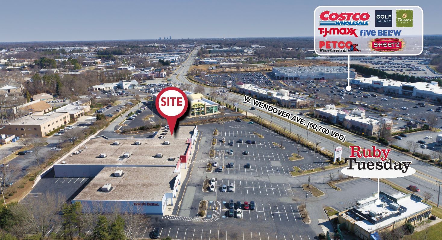 4212 W Wendover Ave, Greensboro, NC 27407 Retail for Lease