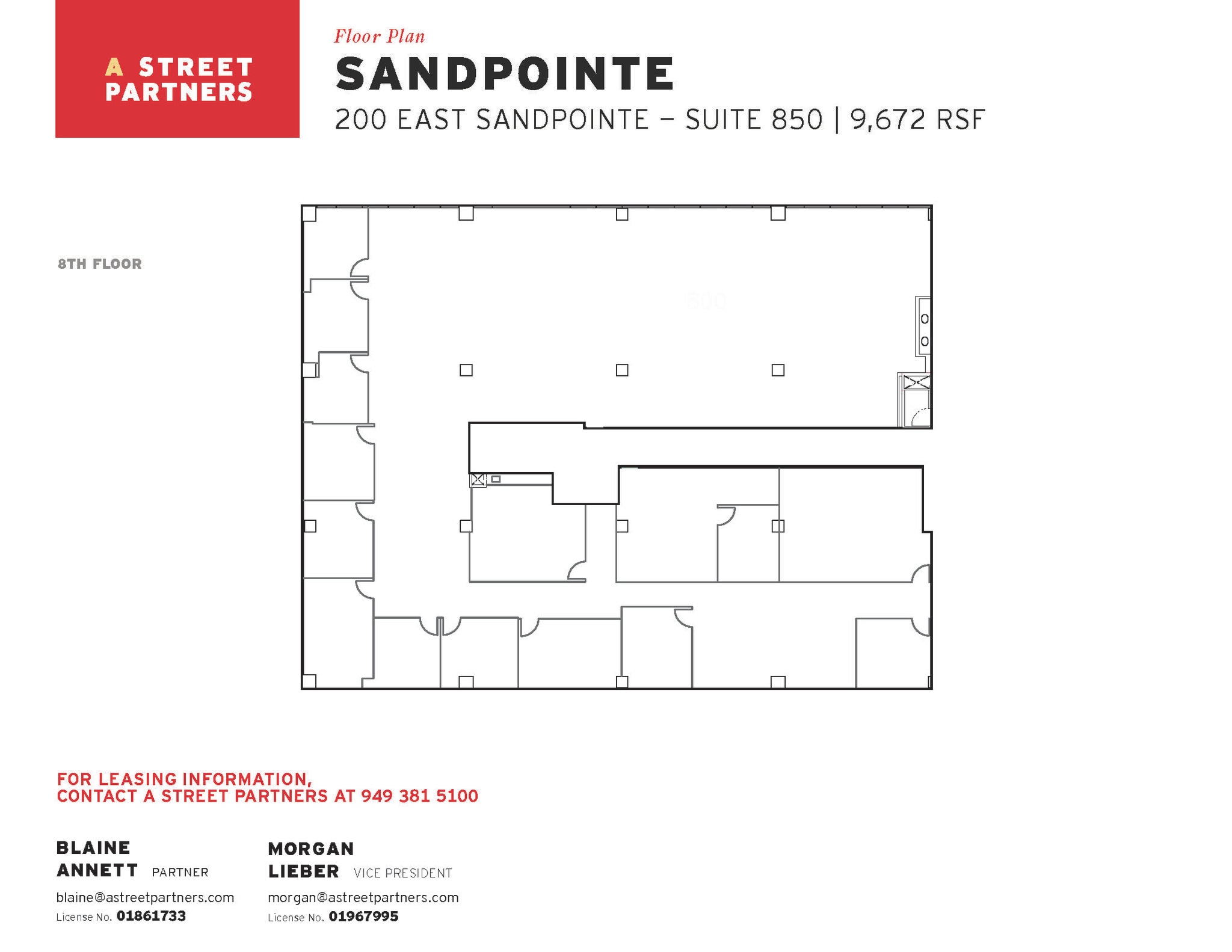 200 E Sandpointe Ave, Santa Ana, CA for lease Floor Plan- Image 1 of 1
