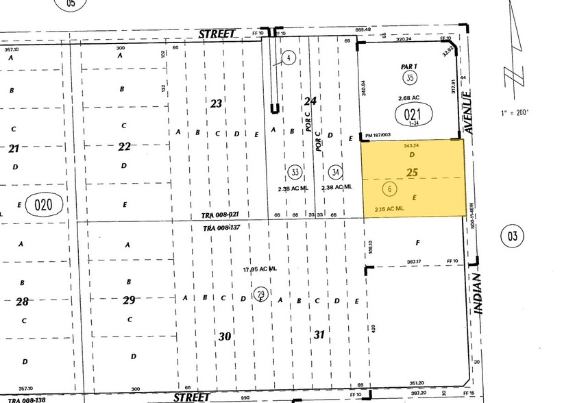 3100 Indian Ave, Perris, CA for lease - Plat Map - Image 3 of 17