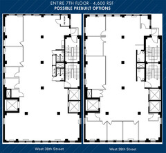 49 W 38th St, New York, NY for lease Floor Plan- Image 1 of 6