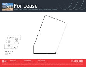 2201 N Central Expy, Richardson, TX for lease Floor Plan- Image 1 of 1