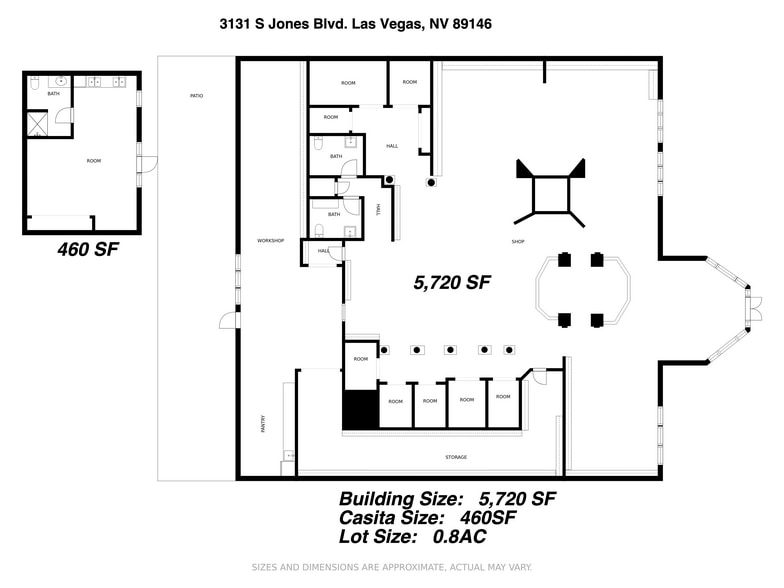 3131 S Jones Blvd, Las Vegas, NV for sale - Floor Plan - Image 3 of 25