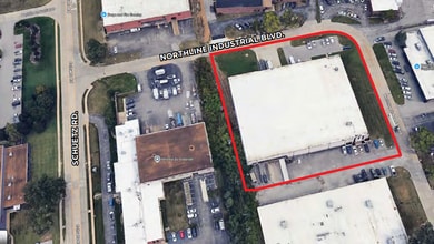 2441-2445 Northline Industrial Blvd, Maryland Heights, MO - AERIAL map view